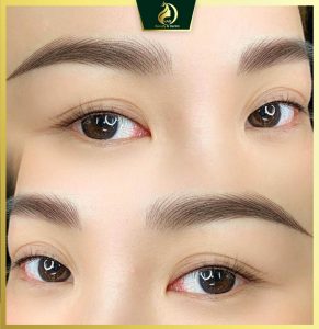 Phun xăm chân mày tại thẩm mỹ viện Nari